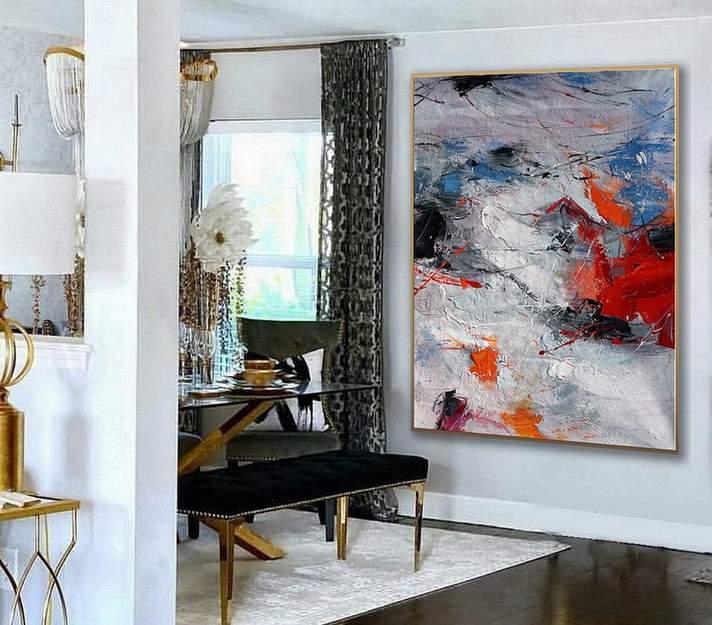 abstract wall decor